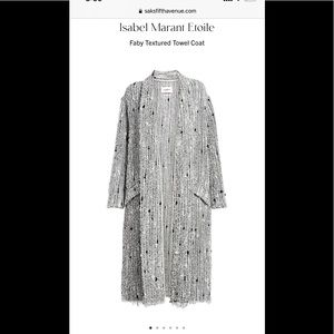 Isabel Marant etoile coat oversized